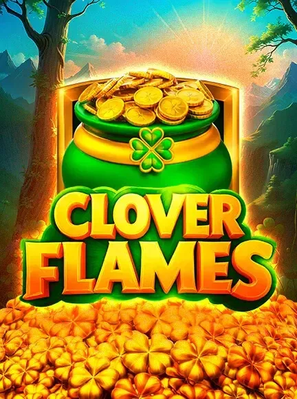 Endorphina Clover Flames slot game